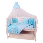 Комплект постельного белья Amarobaby Premium Небо 8 предм.