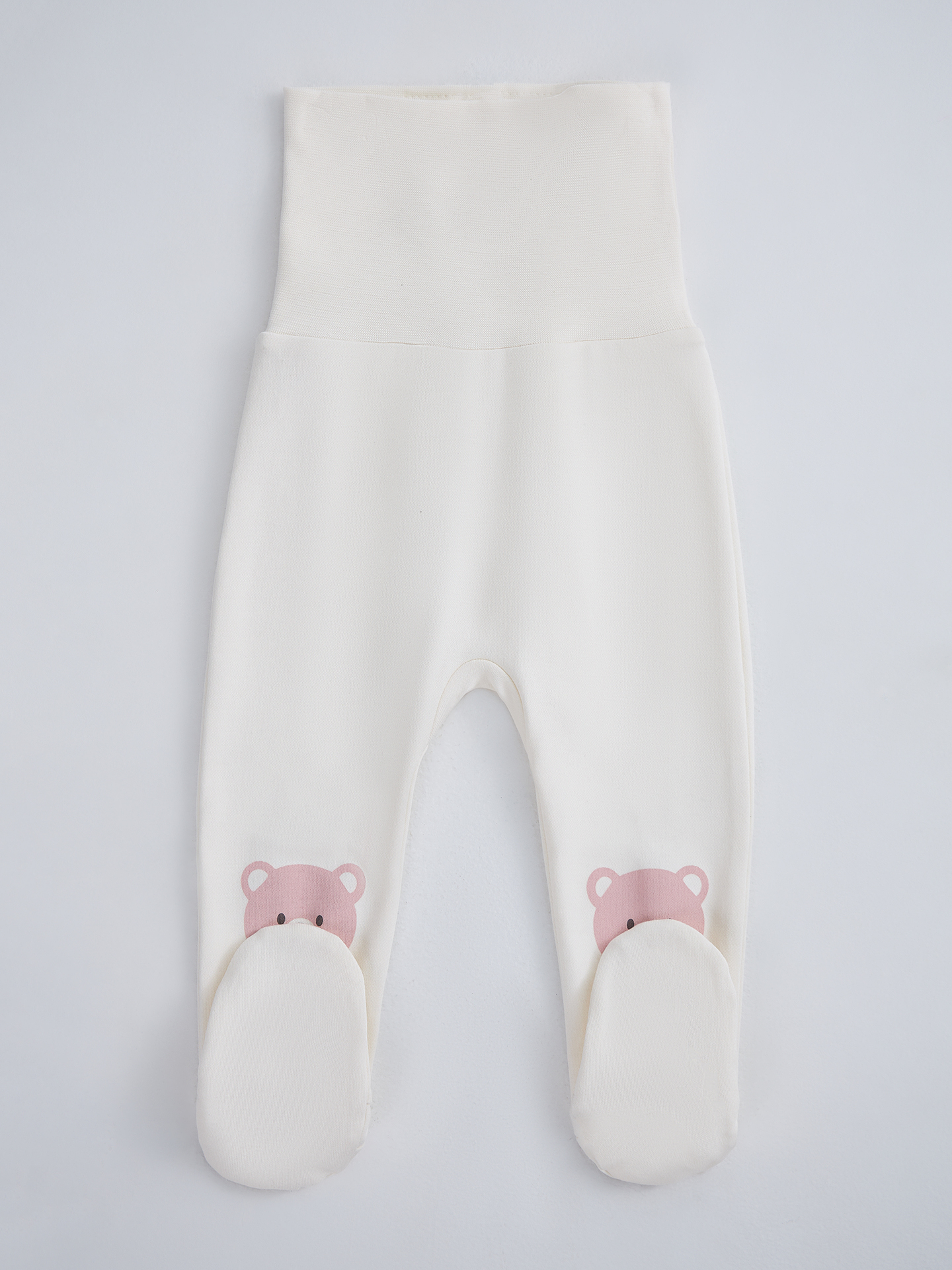 Ползунки 3 шт Mark Formelle (Марк Формэль) 85114-3/молочный +серо-коричневый +серебр.розовый +печать - фото 9