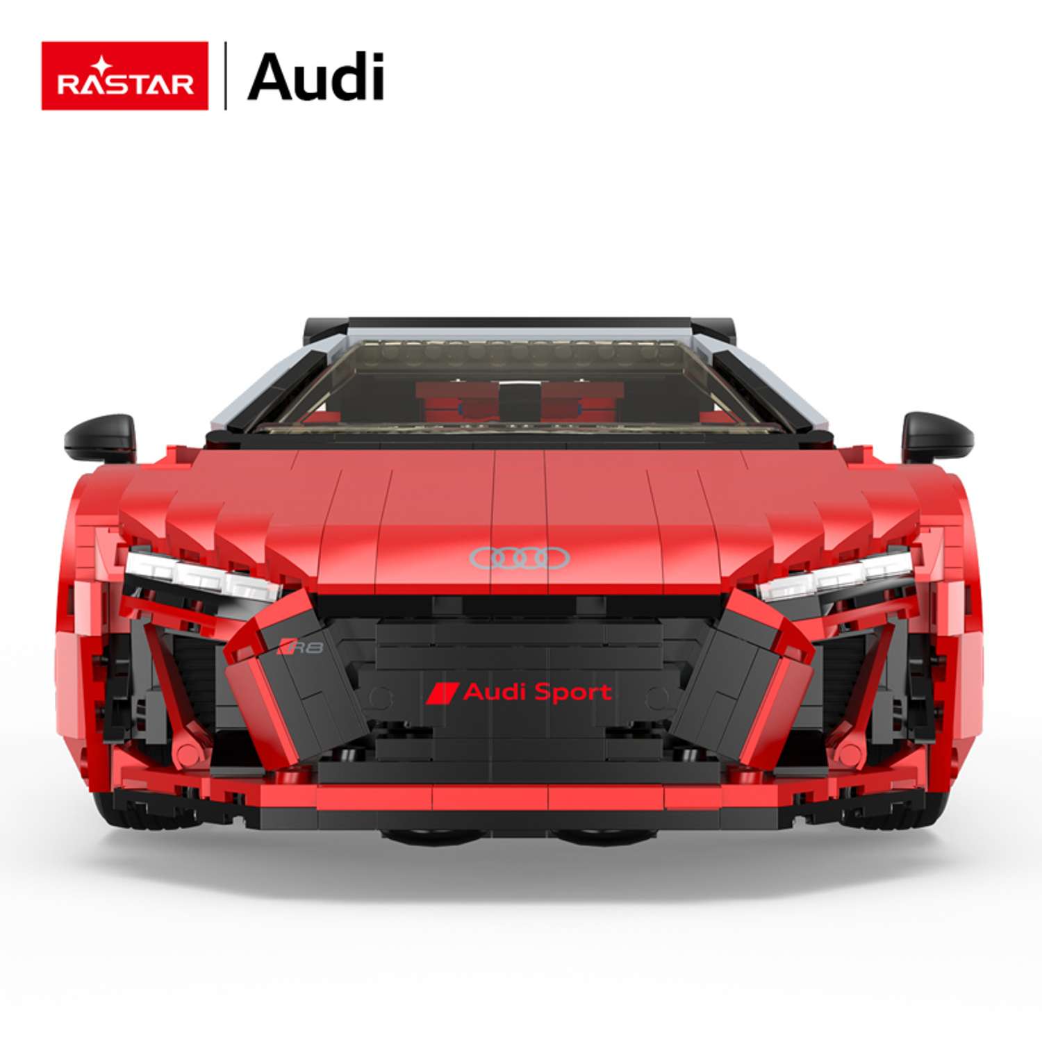 Конструктор Rastar Audi R8 Spyder блочный - фото 3