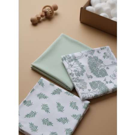 Пелёнка Bunnyphant трикотаж 90х80 см 3 шт.