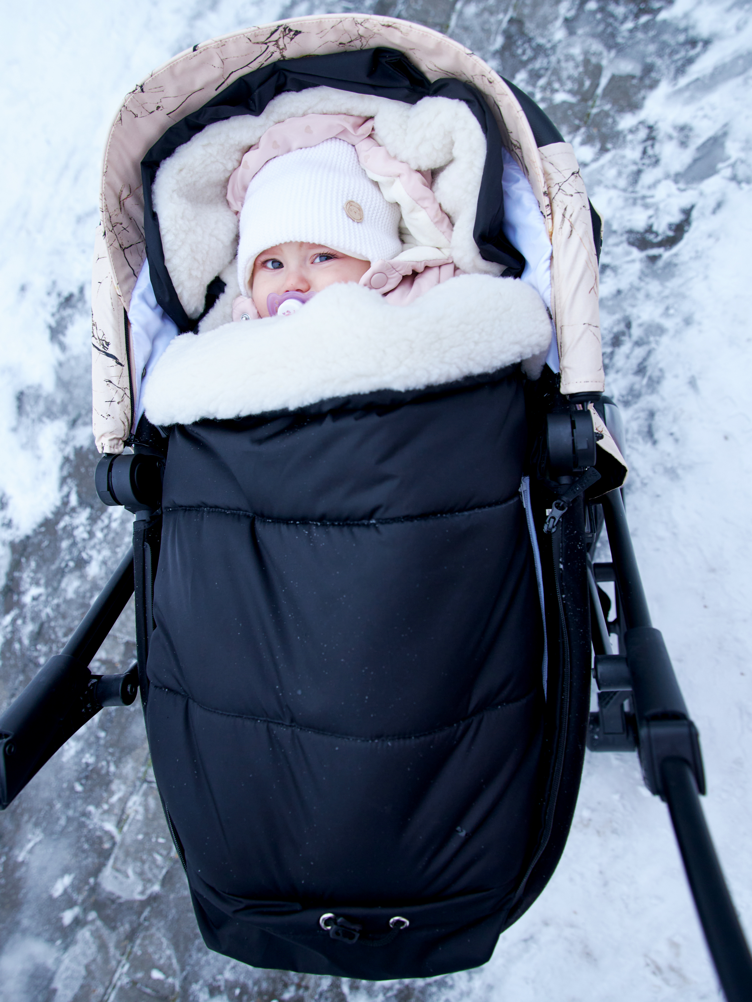 Конверт в коляску Осьминожка Трансформер черный - фото 12