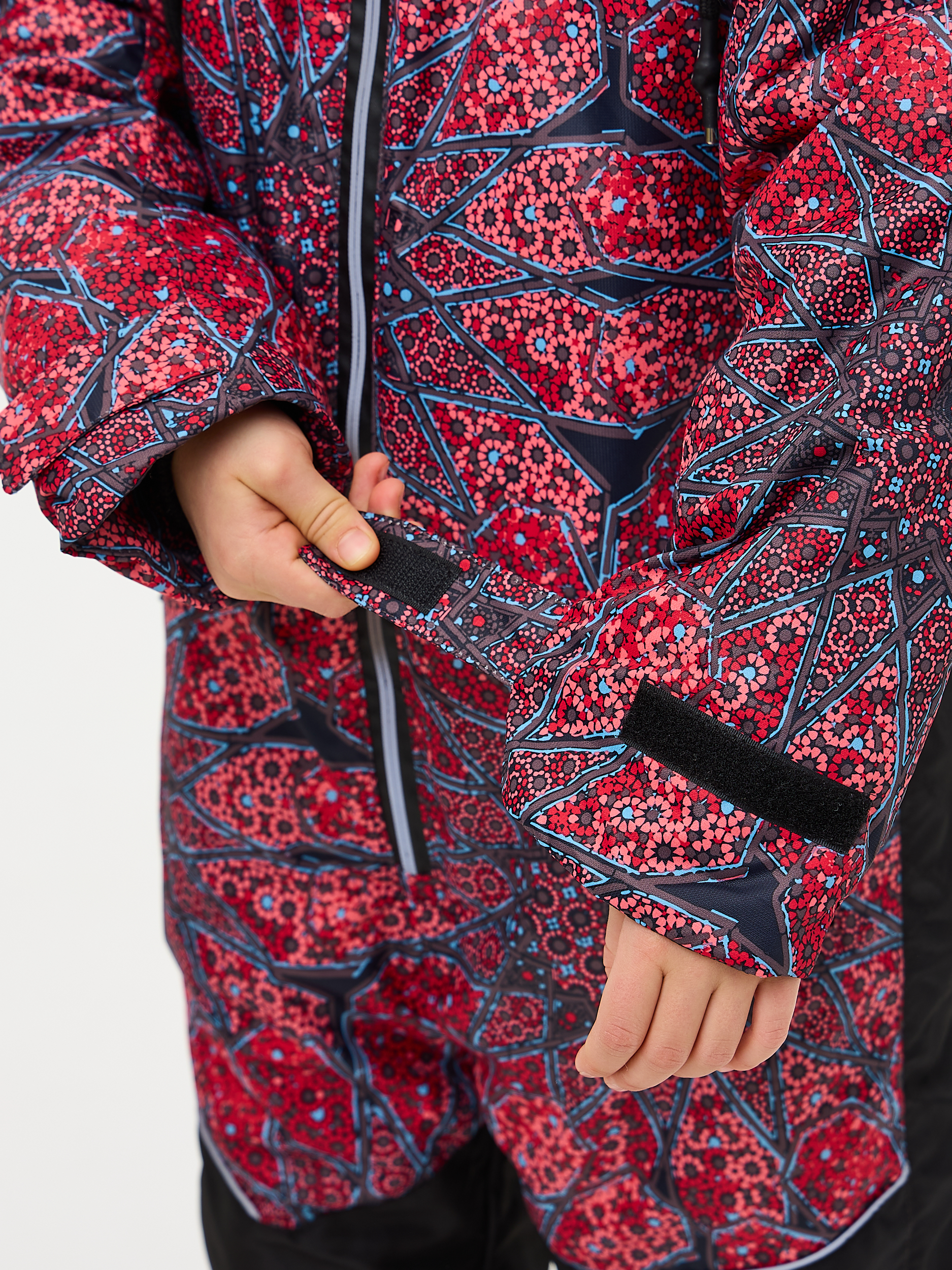 Комбинезон Kvartet 854 т.серый-красный - фото 22