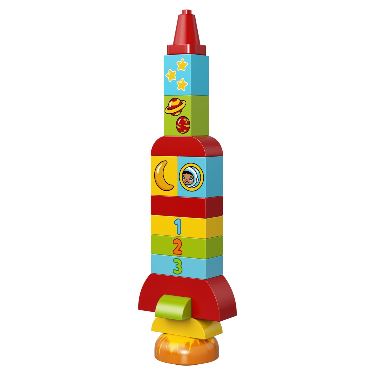Конструктор LEGO DUPLO Моя первая ракета блочный - фото 9