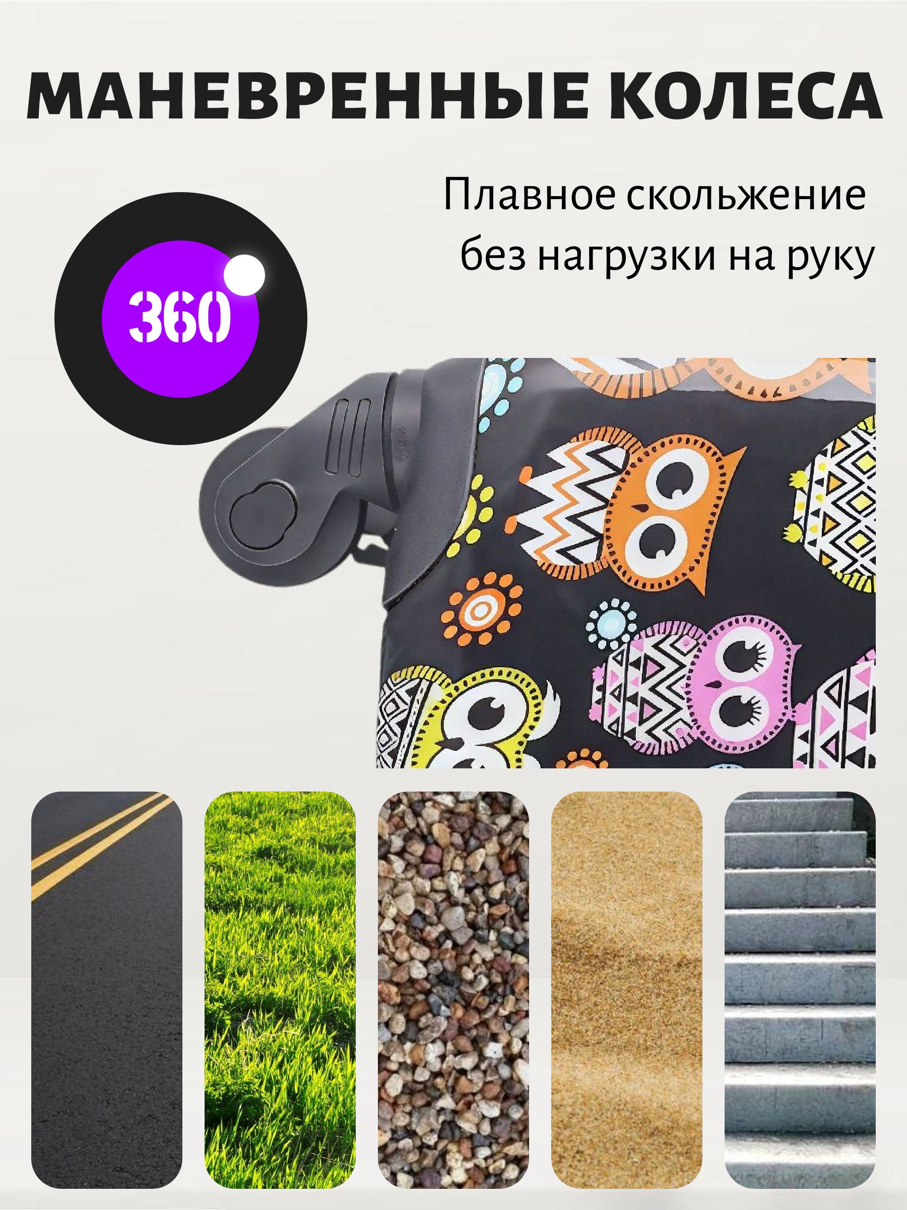 Чемодан Magio Совы - фото 6