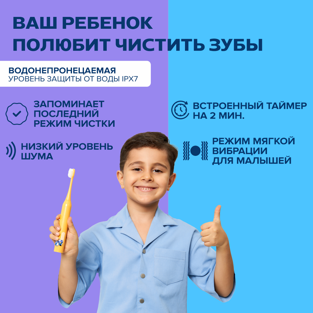 Зубная щетка электрическая PARU - фото 6