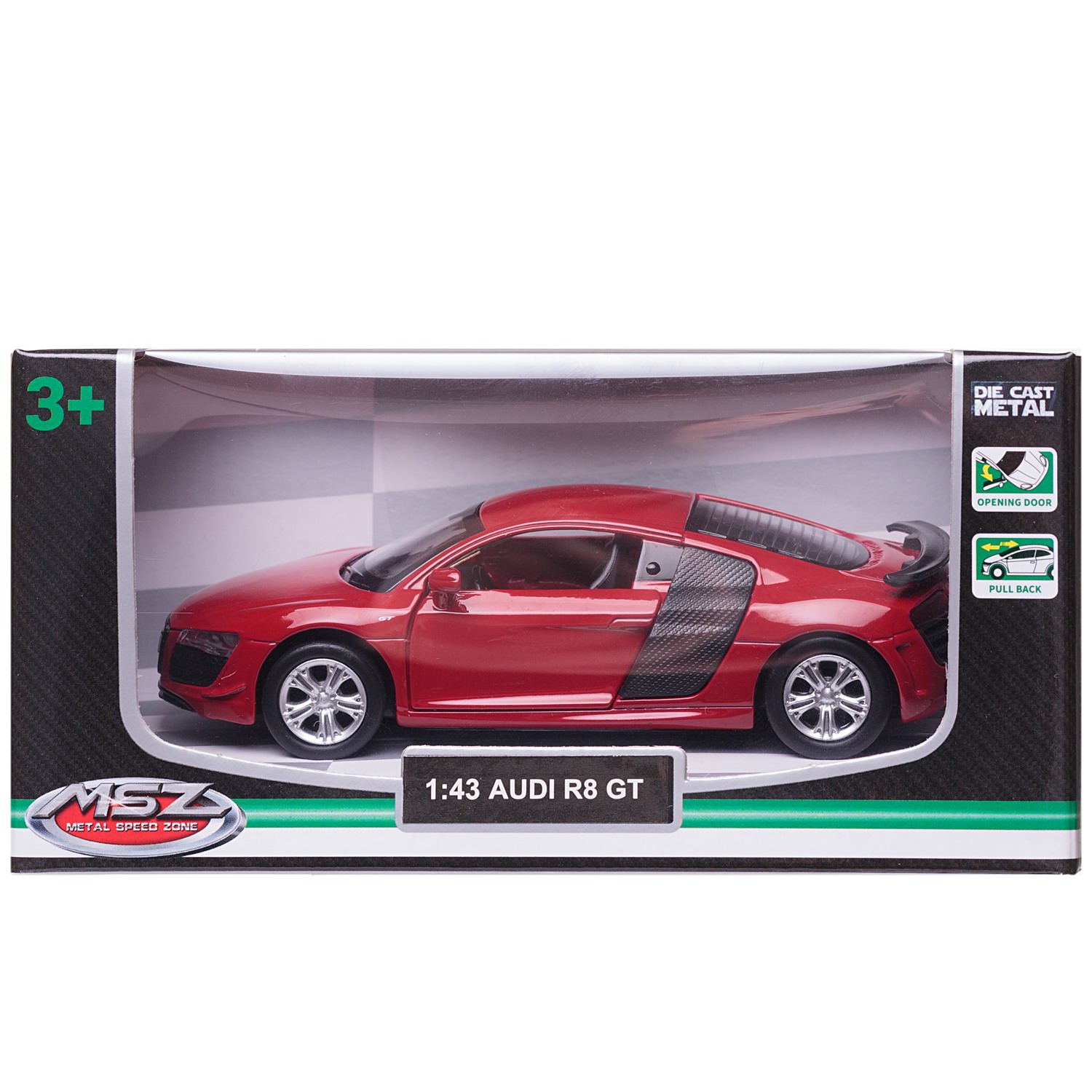 Автомобиль Abtoys Audi MSZ 1:43 WE-15956R - фото 2