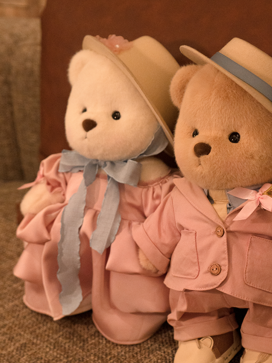 Мягкая игрушка TeddyTales Медведь Сладкая парочка M - фото 13
