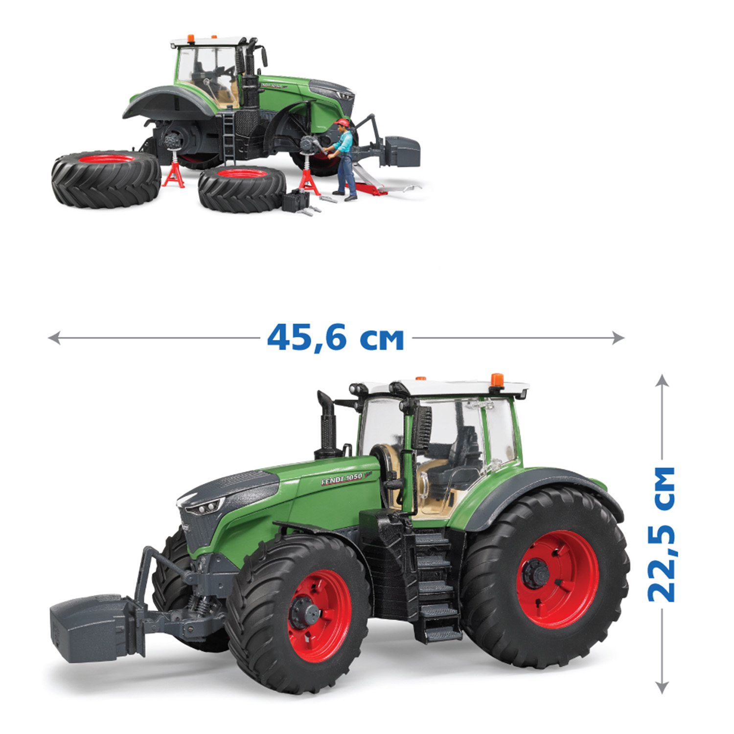 Трактор Bruder 1:16 04-041 - фото 3