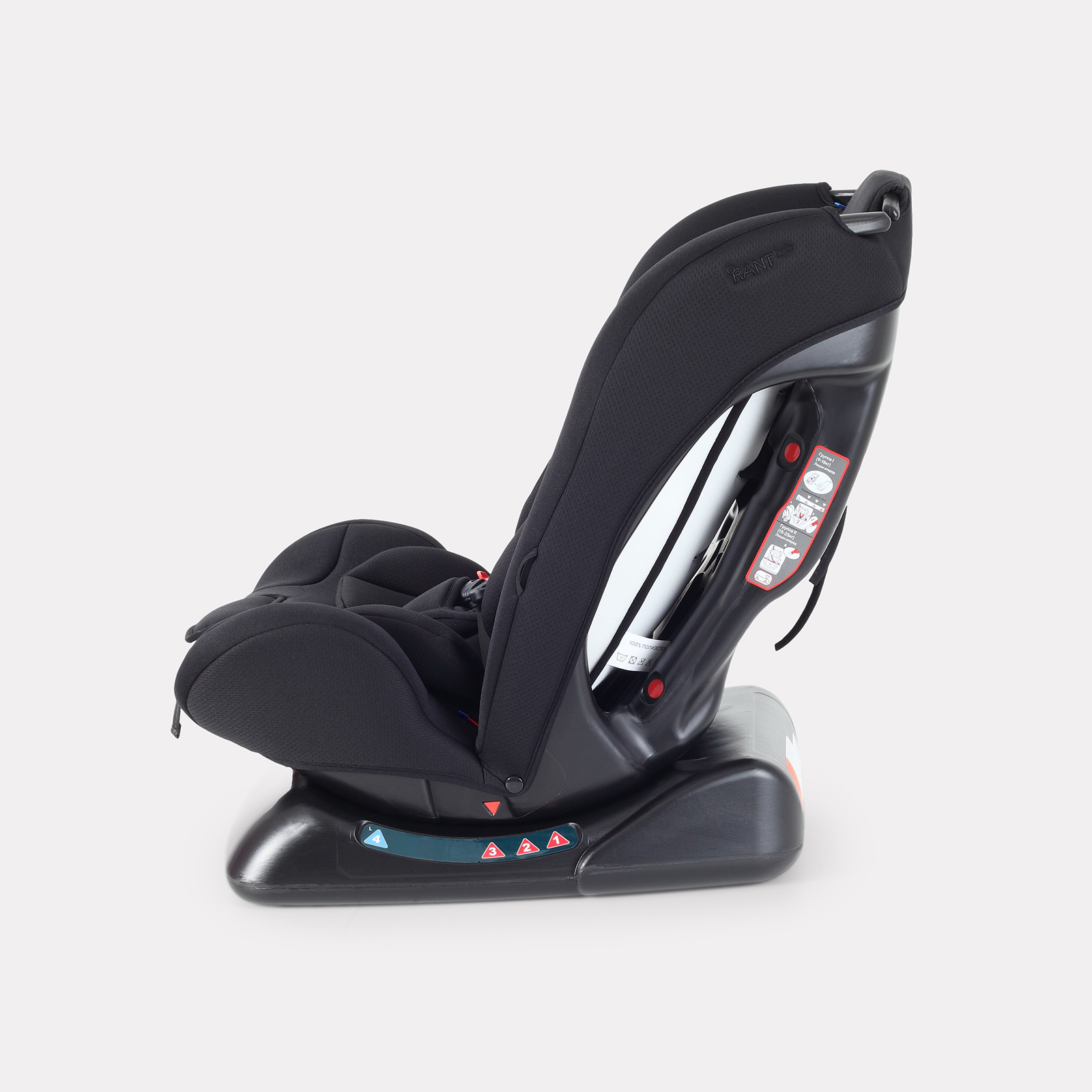 Автокресло Rant Basic Rally Next 0+/1/2 (0-25 кг) черный - фото 5