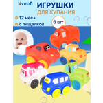 Игрушка Uviton Машинки, 6 штуки в ассортименте