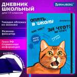 Дневник школьный Brauberg для девочек мальчика 1-11 класс