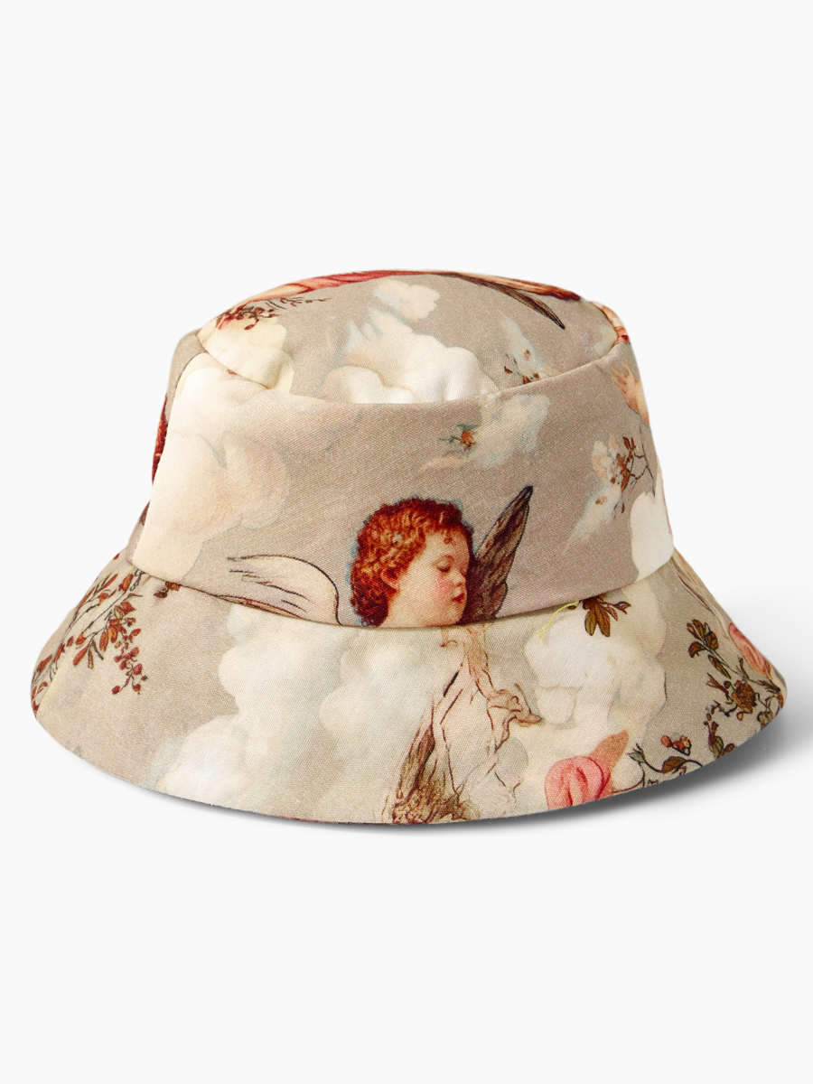 Панама Happy Baby 88274_milky (angels) - фото 3