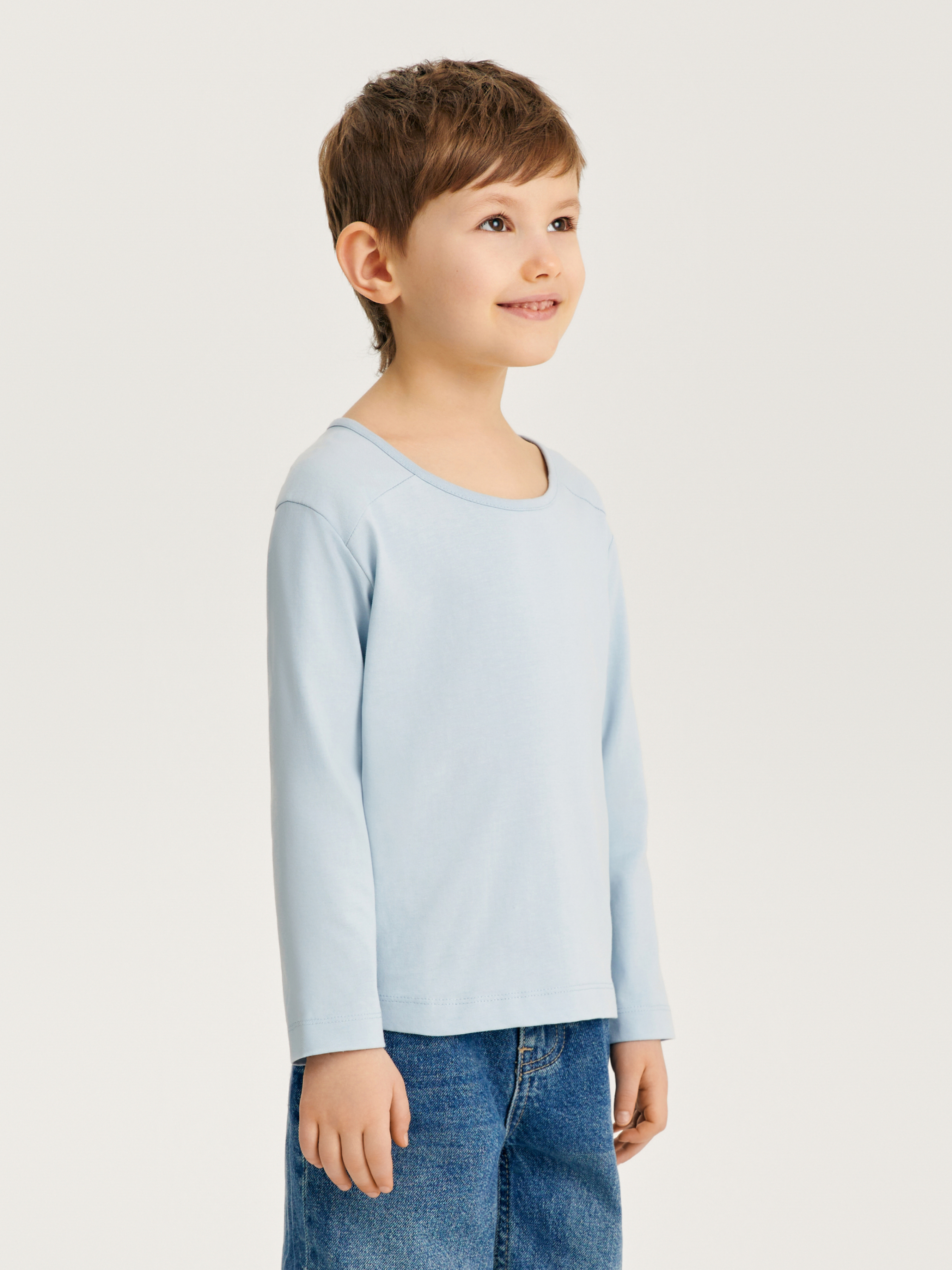 Лонгслив Junion 904176.TSLS0004-Light-blue-2 - фото 3