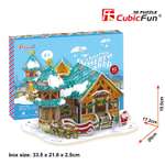 Пазл CubicFun Рождественская кондитерская 3D