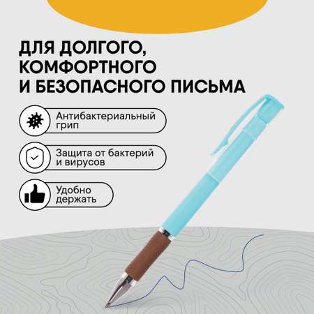 Ручка гелевая CROWN 3 шт.