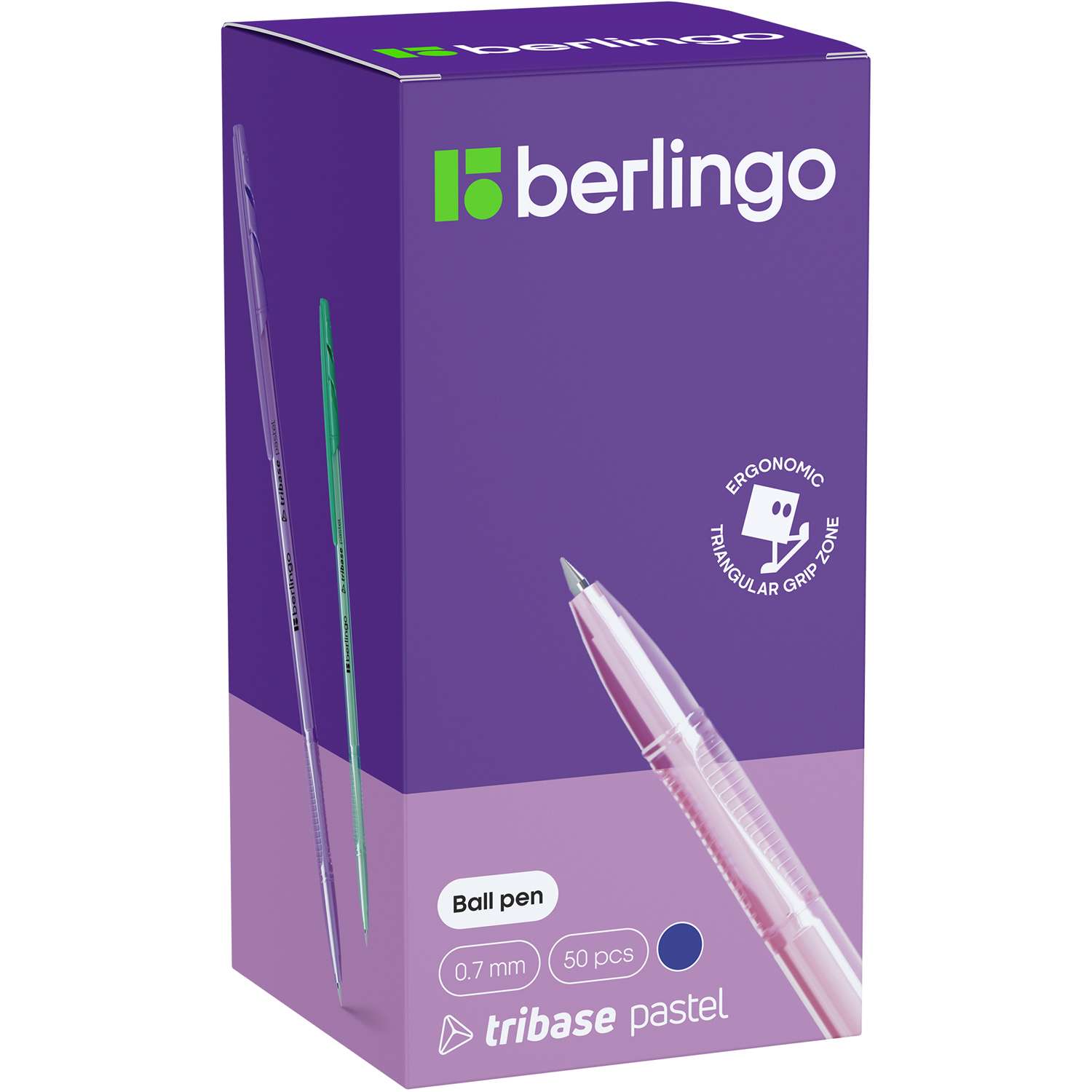 Ручка шариковая BERLINGO 1 шт. в ассортименте - фото 3