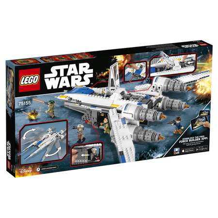Конструктор LEGO Star Wars Истребитель Повстанцев U-wing блочный