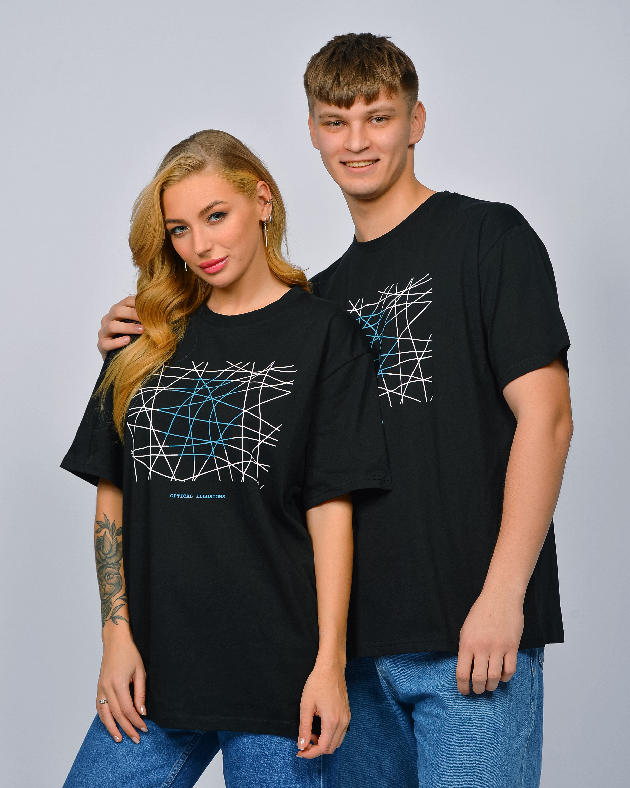 Футболка Lets Go 54194_черный_неоновый-круг - фото 2