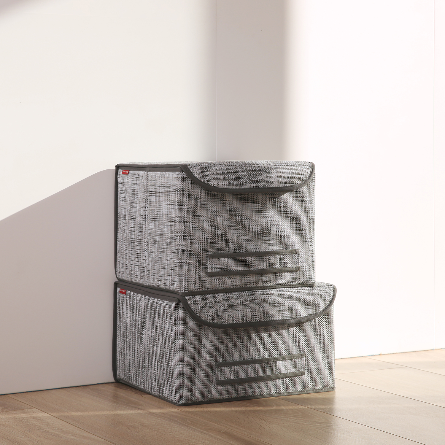 Коробка для хранения с крышкой CASY HOME 30х30х24см ВО-074 - фото 3