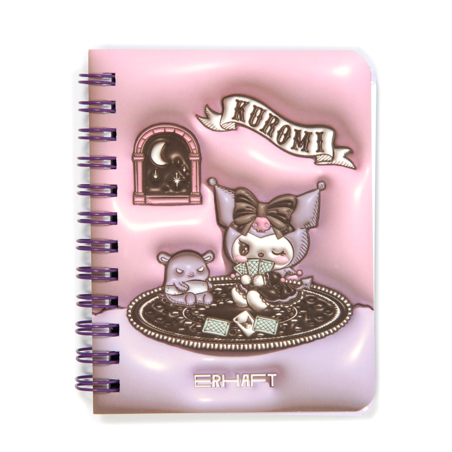 Блокнот Erhaft Kuromi 60 лист. - фото 1