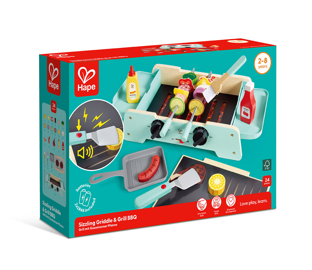 Игрушка Hape посуда, продукты, плита - фото 13