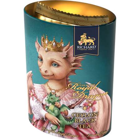 Чай подарочный Richard Year of the Royal Dragon Принцесса чёрн лист круп 80г жесть