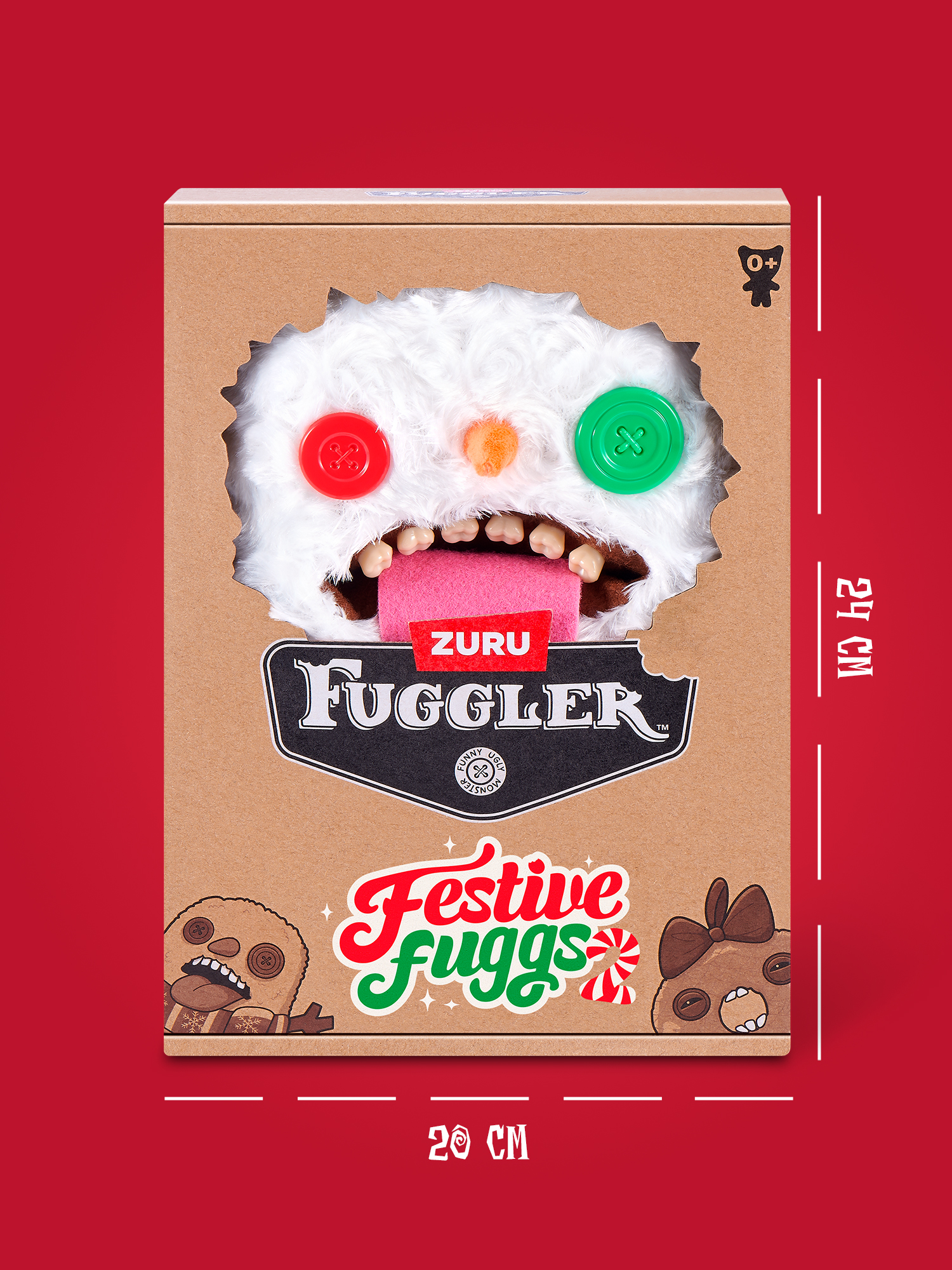 Мягкая игрушка Zuru FUGGLER Снежок - фото 3