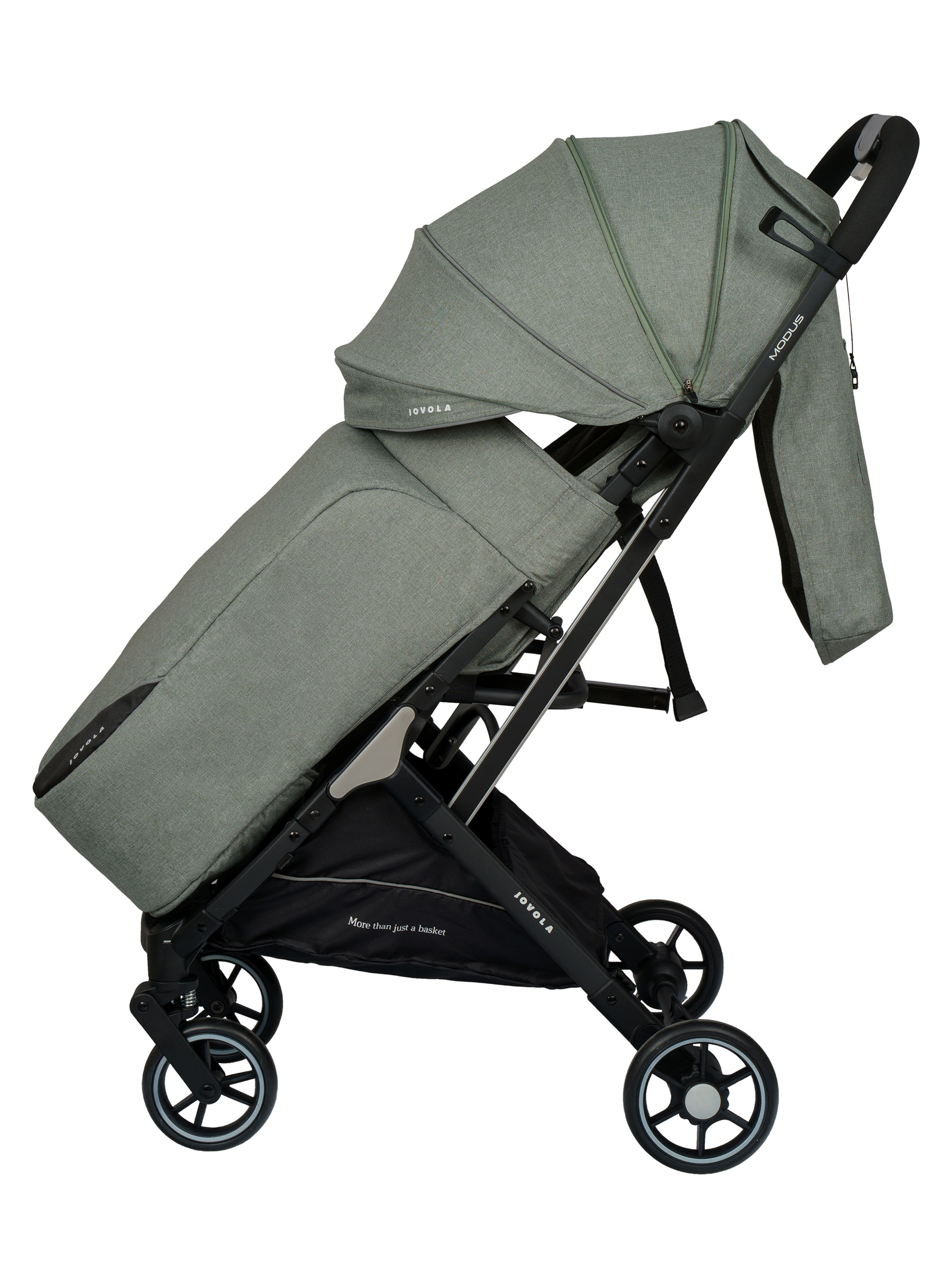 Коляска прогулочная JOVOLA MODUS для путешествий зеленый - фото 12