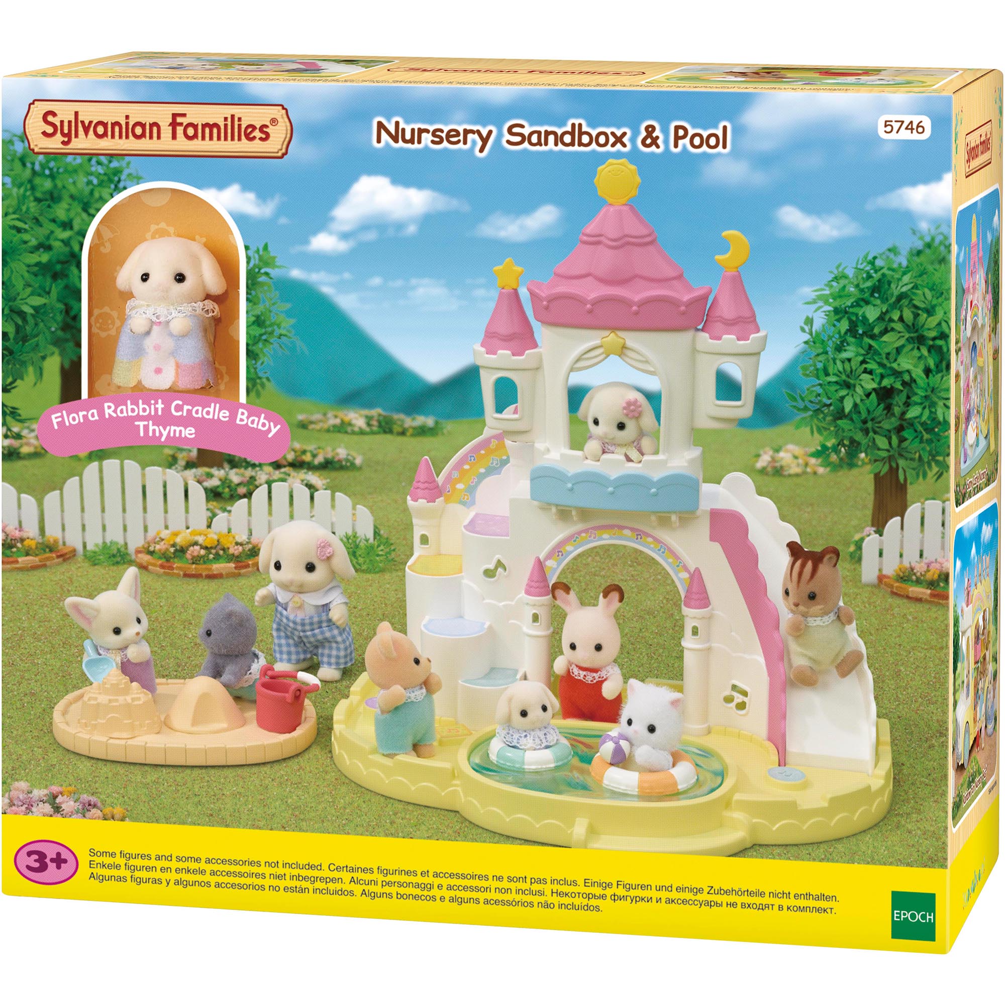 Игровой набор Sylvanian Families Детская песочница и бассейн - фото 7