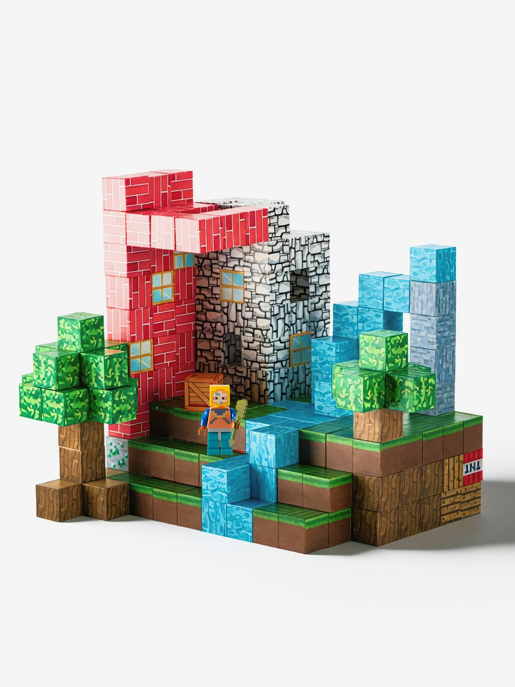 Конструктор SAYFUN toys магнитный 310 дет. - фото 12