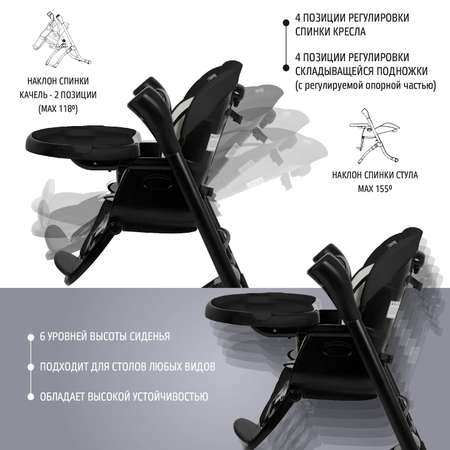 Стульчик для кормления Nuovita Unico Leggero трансформер