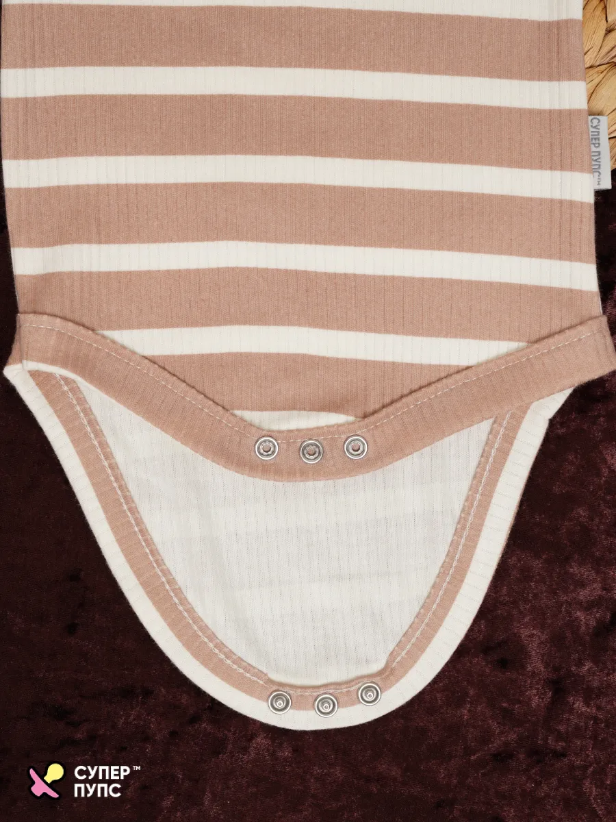 Боди 3 шт Супер Пупс нбр/3пр/бд/коррук/полоска/сон - фото 16