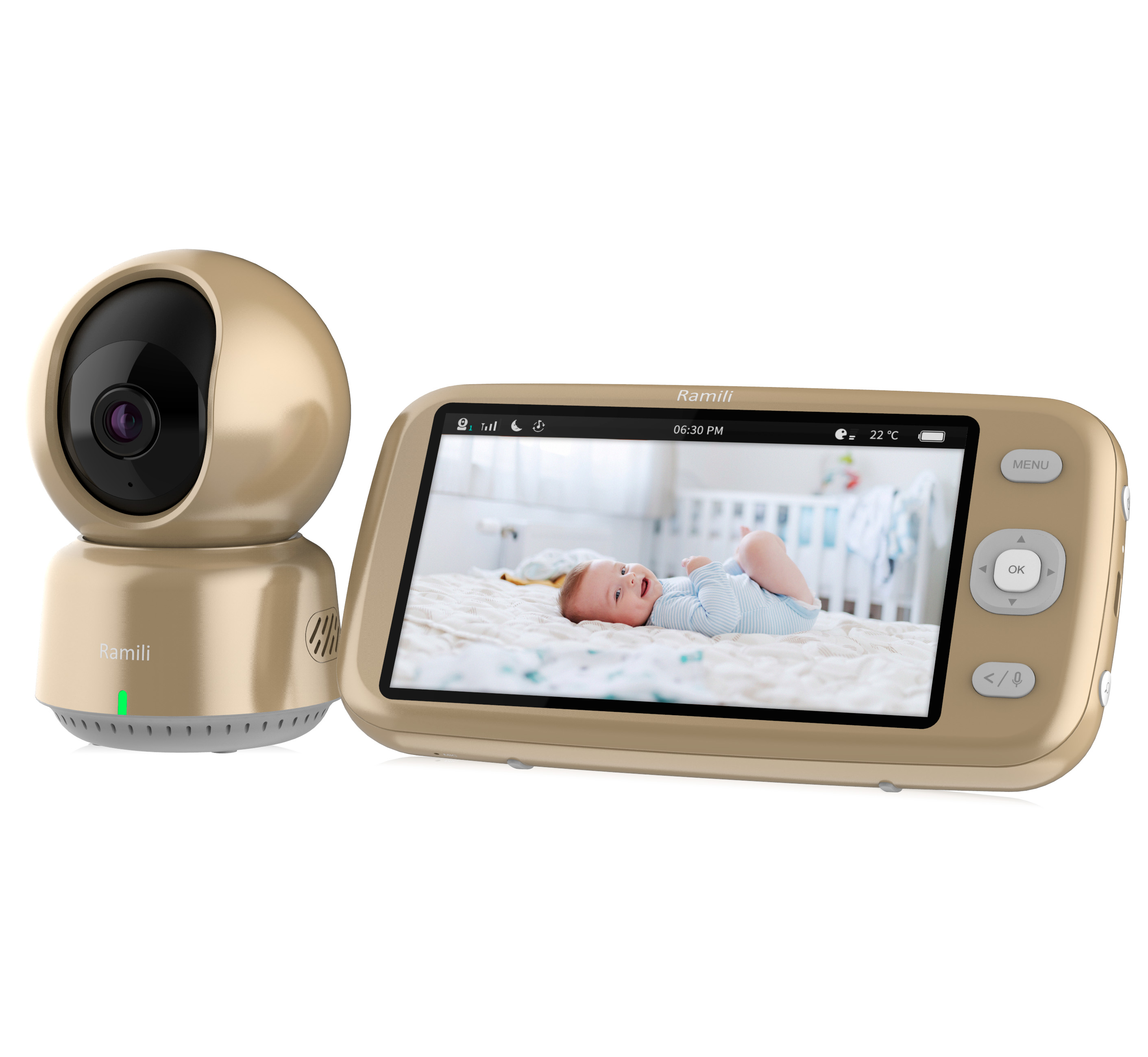 Видеоняня Ramili Baby RV1600 с повышенной дальностью - фото 4