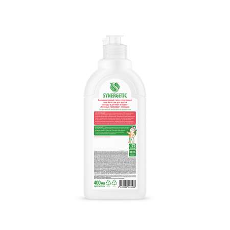 Гель-бальзам для мытья посуды Synergetic Розовый грейпфрут и специи 0.4л