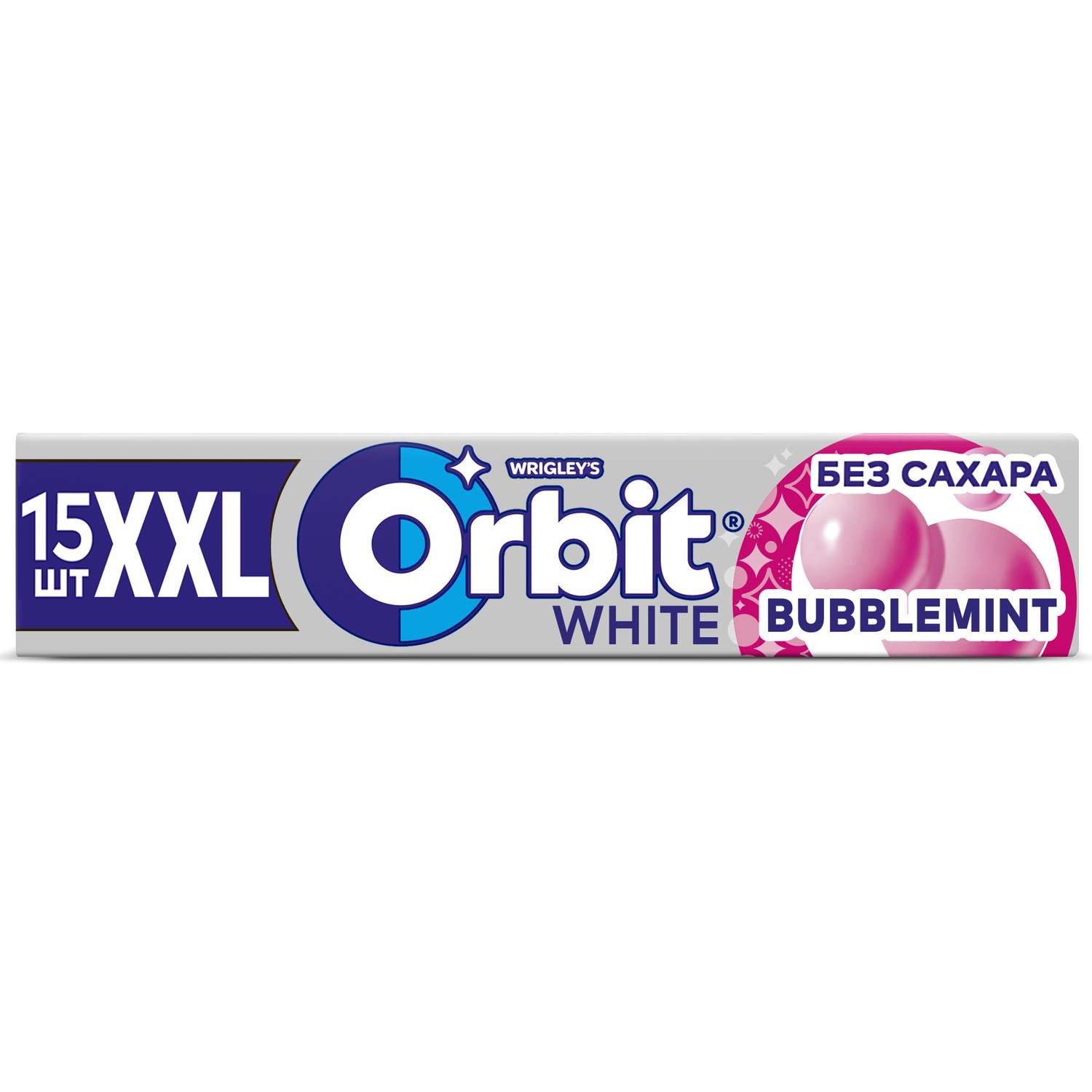 Жевательная резинка Орбит XXL Bubblemint 20.4г - фото 1