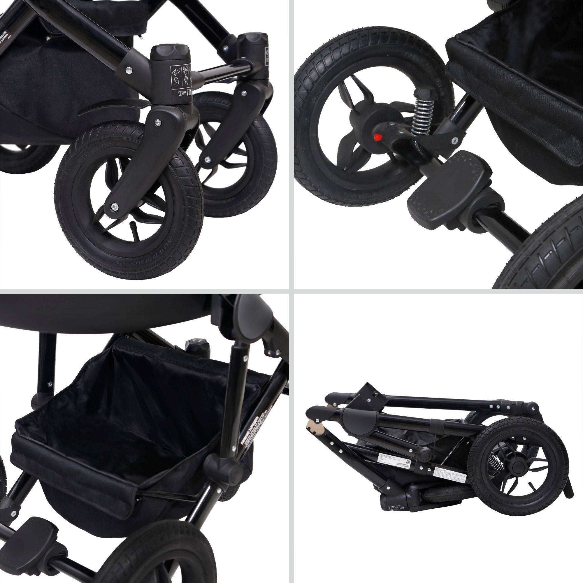 Коляска 2в1 Babyton Rio Silver - фото 8