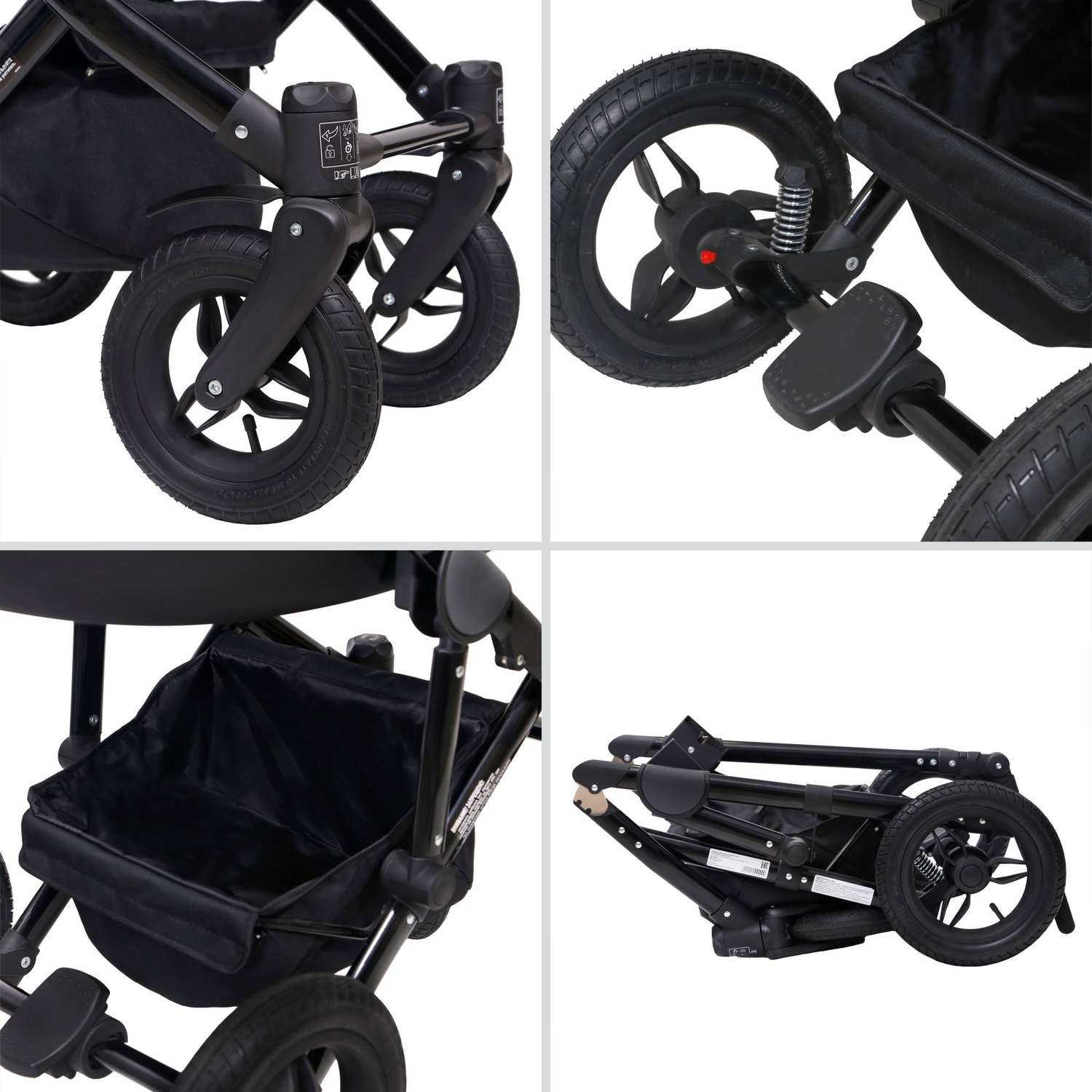 Коляска 2в1 Babyton Rio Silver - фото 8