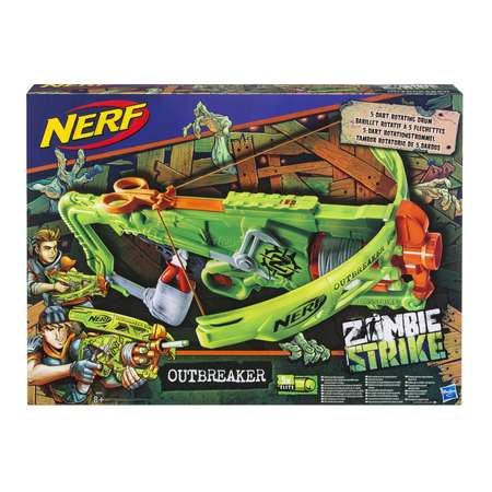 Бластер Nerf Zombie Strike Outbreaker