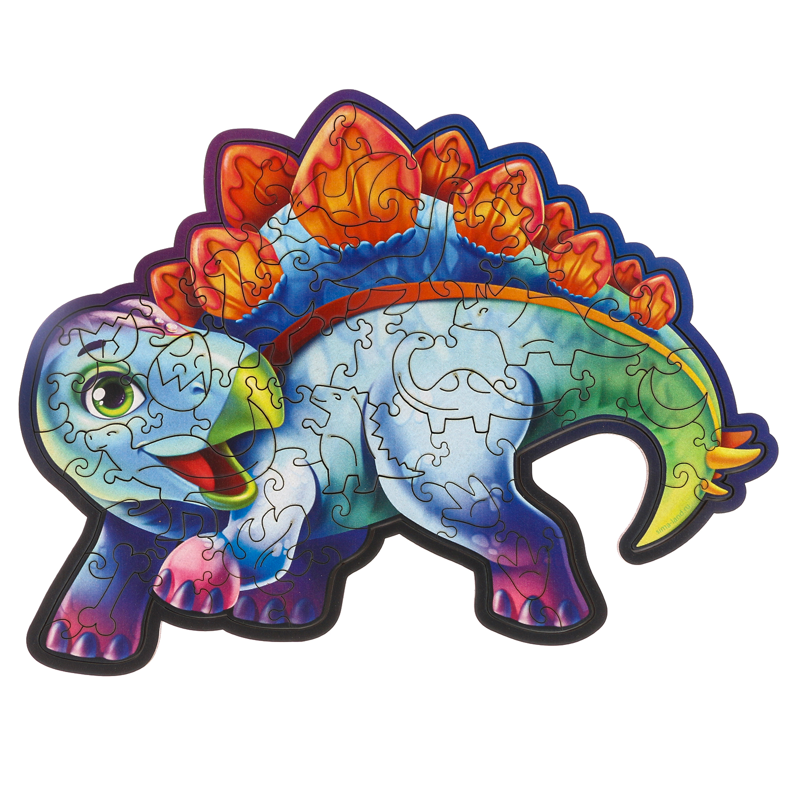 Настольная игра Лесная мастерская Стегозавр - фото 3