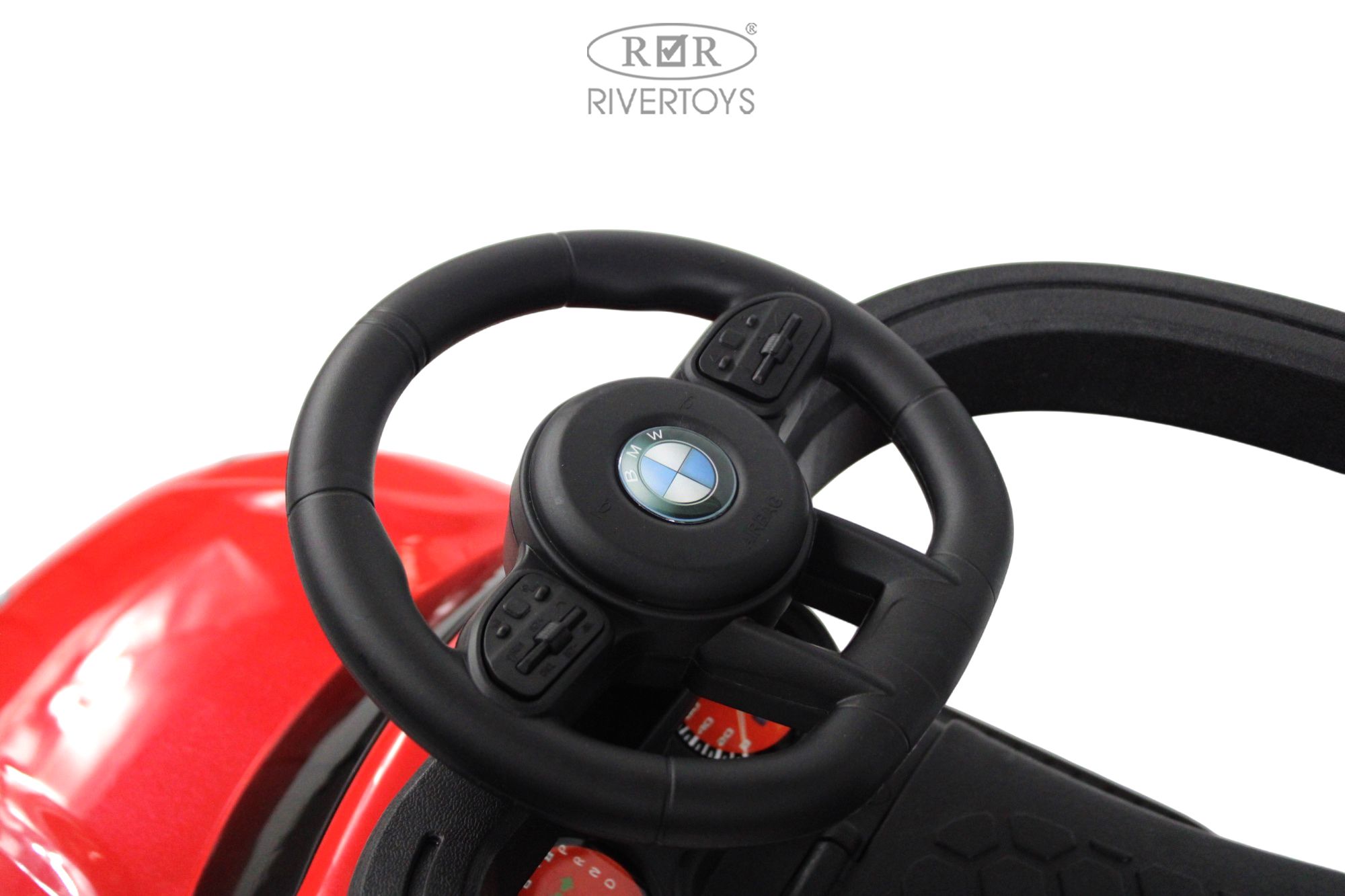 Каталка RIVERTOYS Z005ZZ-B-RED красный - фото 8