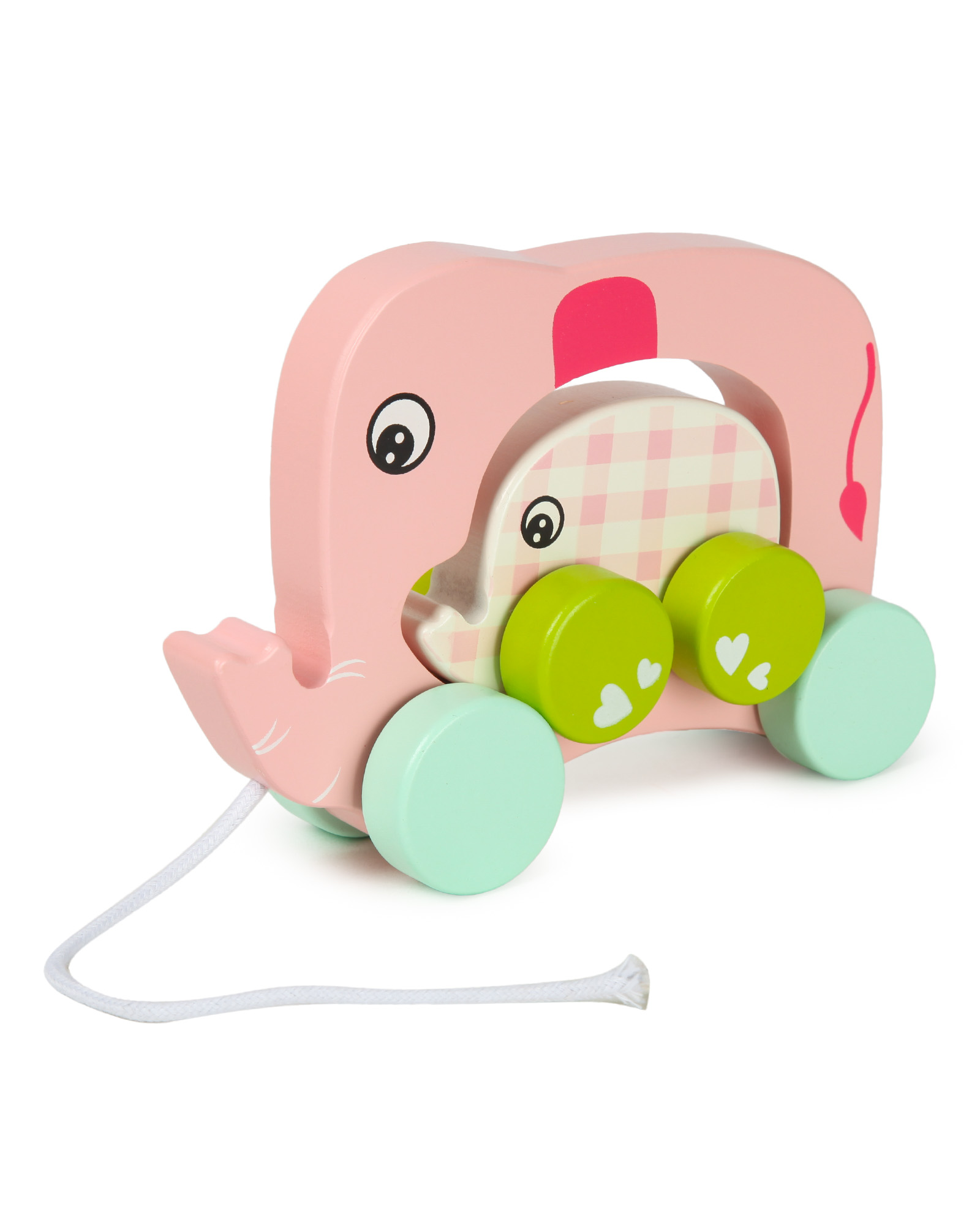 Игрушка BabyGo каталка Мама-слон - фото 9