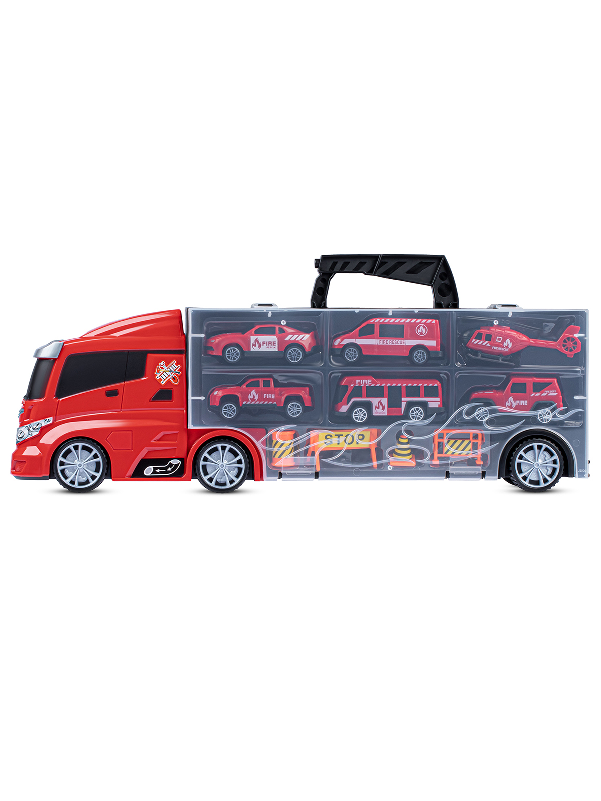 Автовоз AUTODRIVE с машинками JB0405074 - фото 10