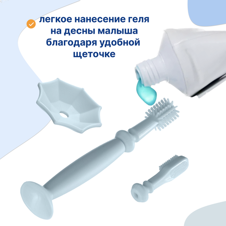 Прорезыватель Uviton голуюой в ассортименте