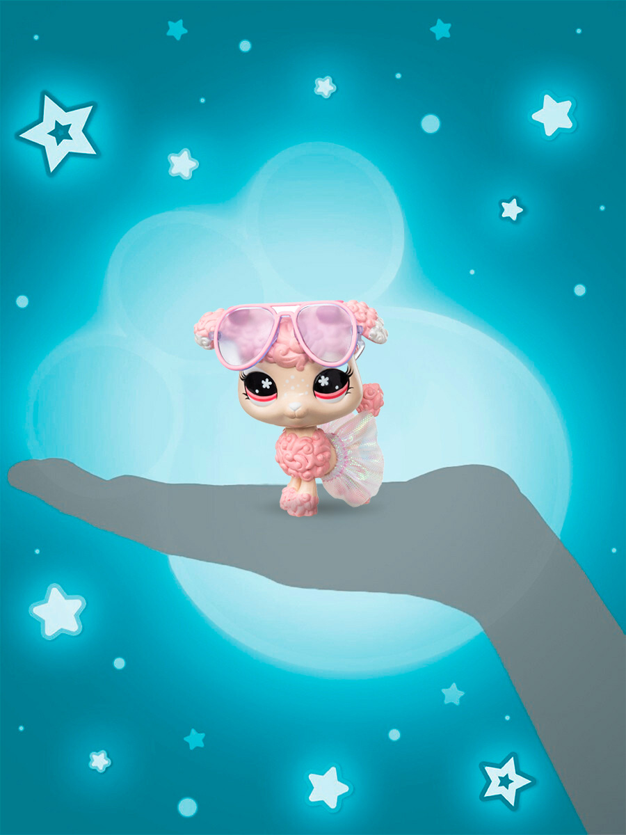 Игровой набор Littlest Pet Shop фигурка с аксессуарами, Пудель - фото 3