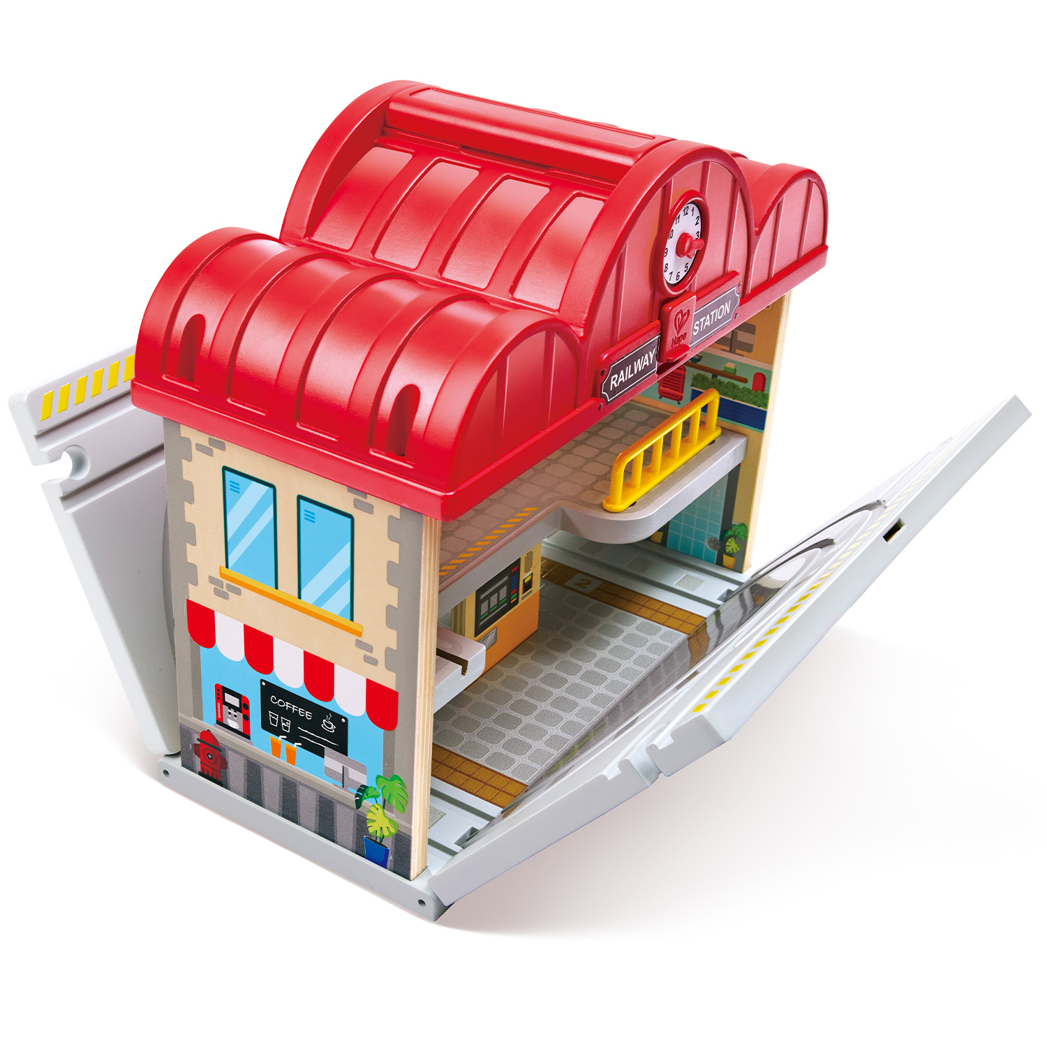 Набор железнодорожный Hape E3877_HP - фото 9