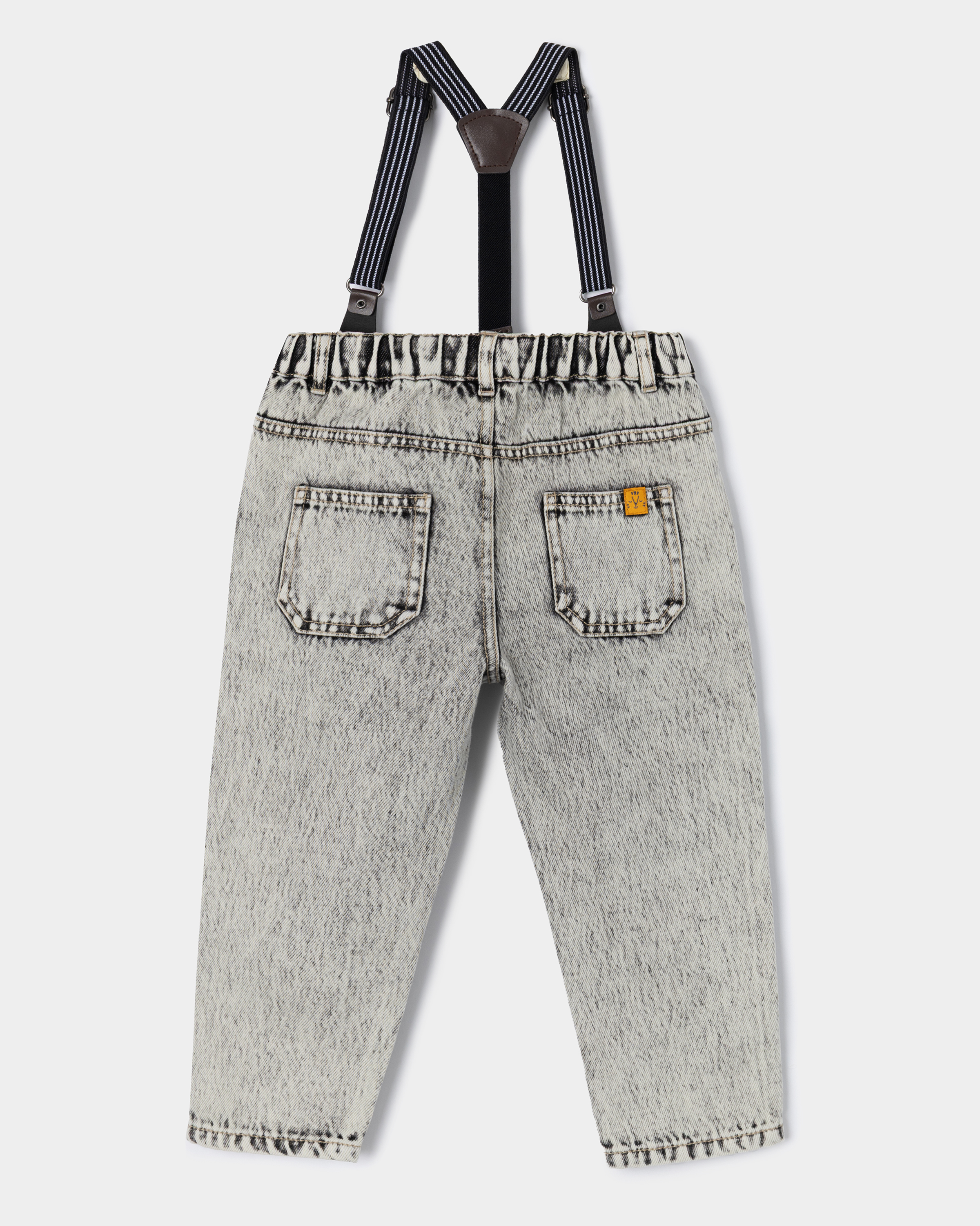 Джинсы на бретелях BabyGo S26BG4BTO1202ibLG - фото 2