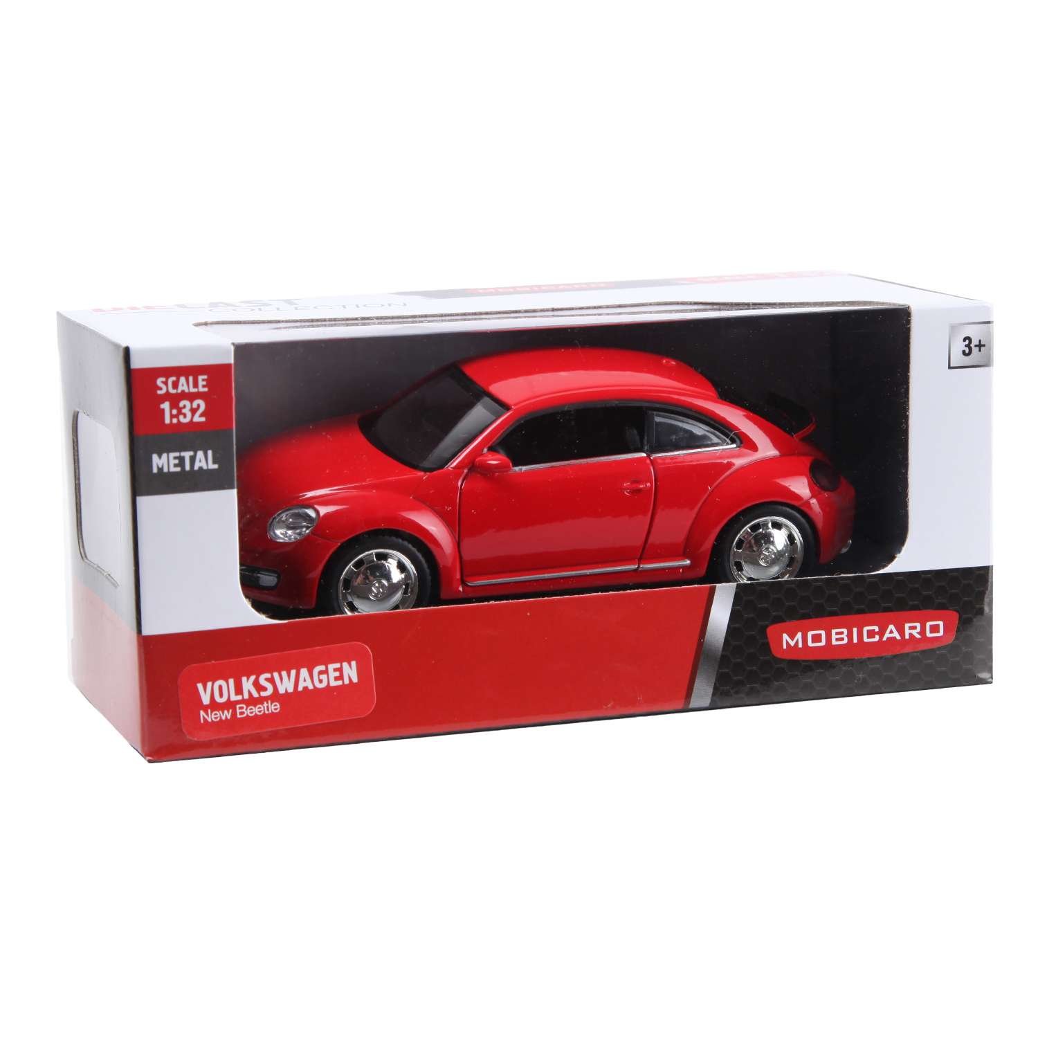 Автомобиль Mobicaro Volkswagen New Beetle 2012 1:32 в ассортименте 544023 - фото 8