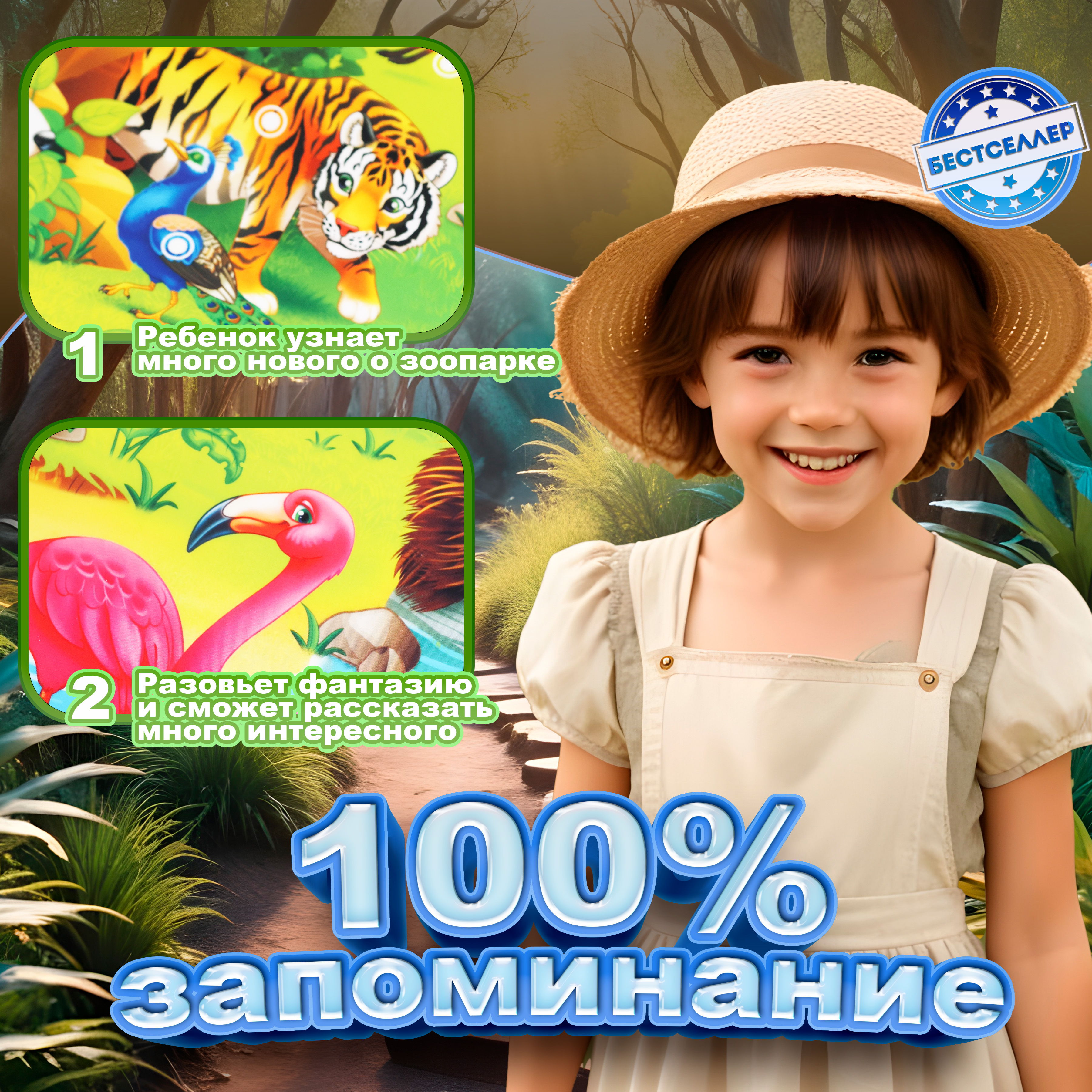 Игрушка Бестселлер развивающий центр Веселый зоопарк - фото 11