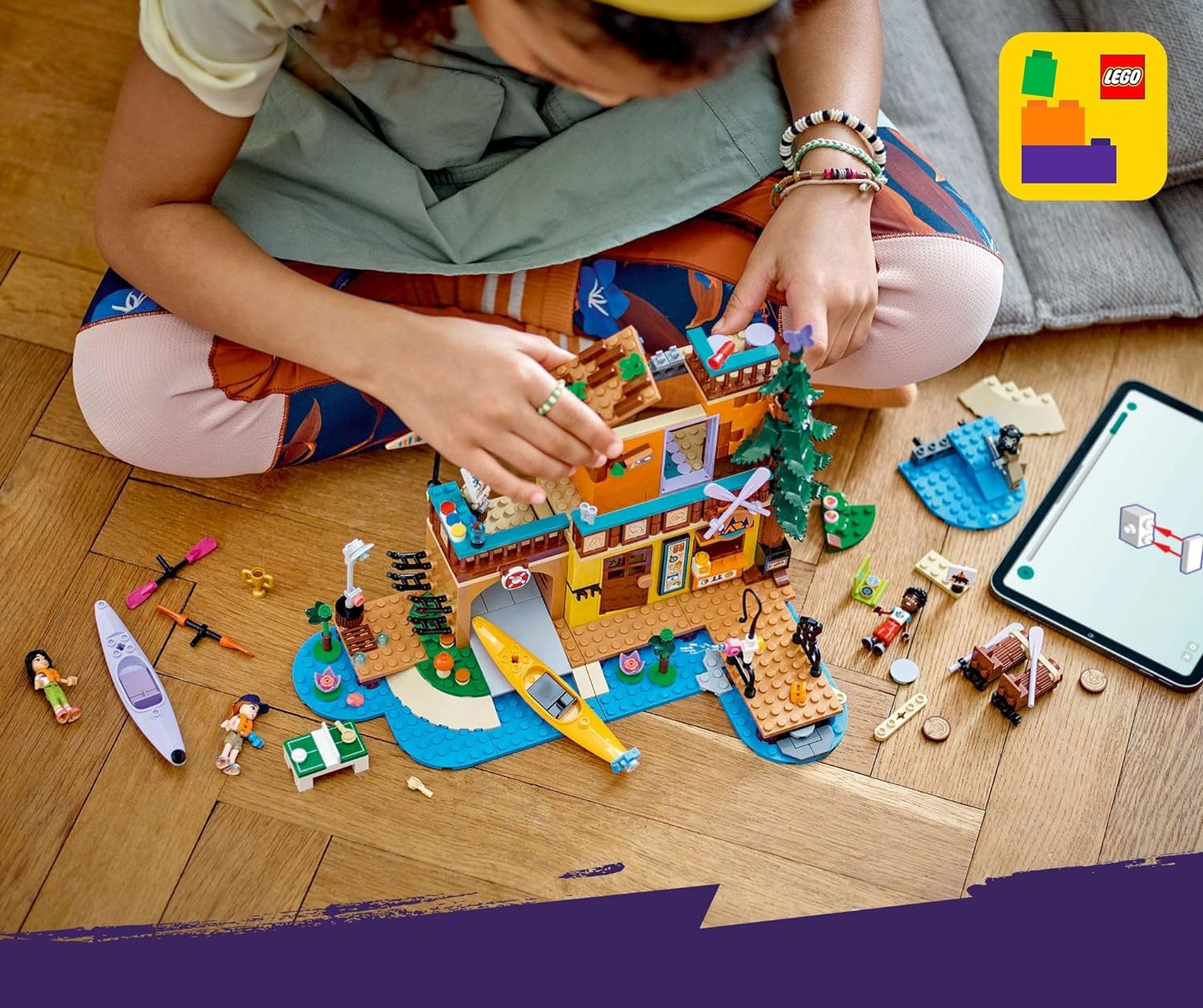 Конструктор LEGO Friends Лагерь Водные виды спорта 628 дет. - фото 7