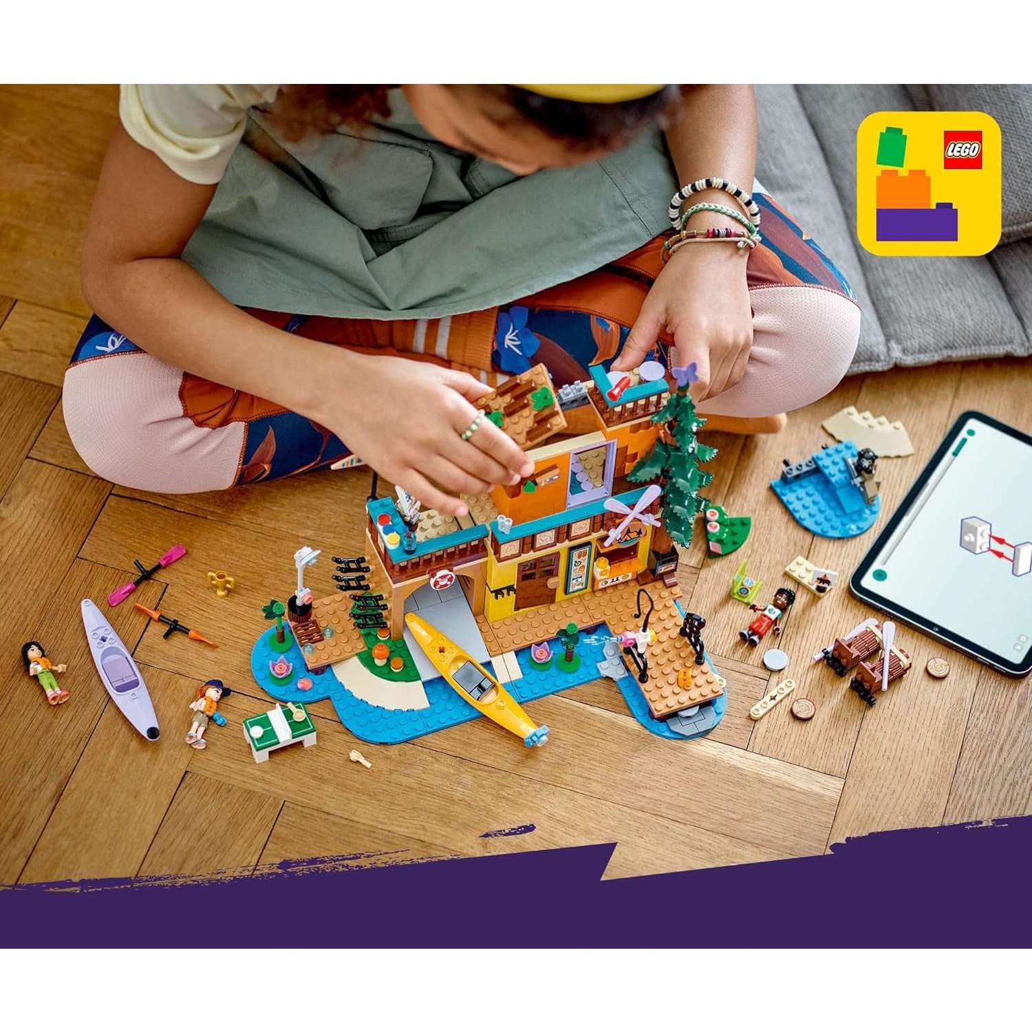 Конструктор LEGO Friends Лагерь Водные виды спорта 628 дет. - фото 7